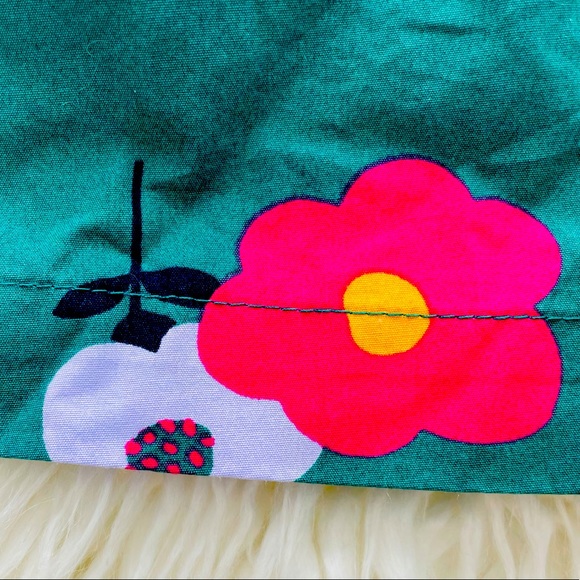 NWT Hanna Andersson Fun and Bright Green Rainbow Flower Dress 5T - Picture 4 of 5